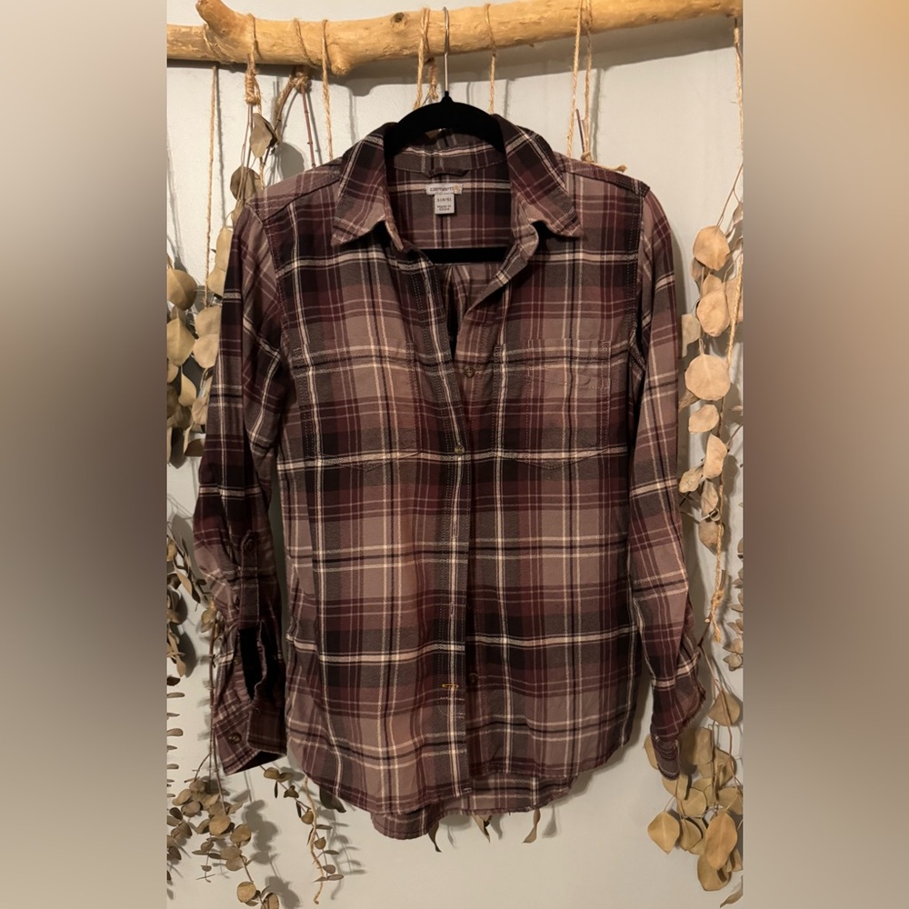 Carhartt Lightweight Button Up Work Shirt